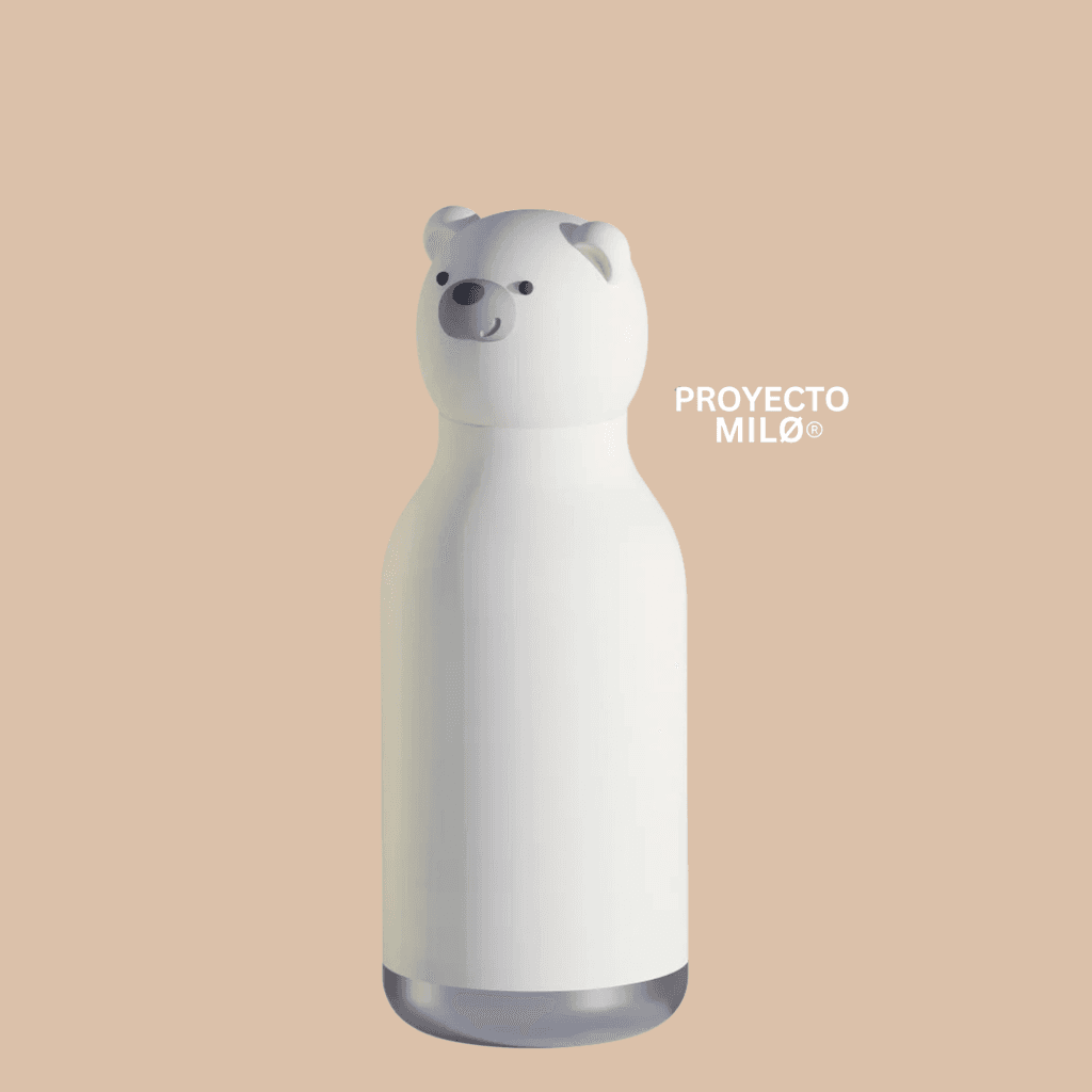 Botella Termica Asobu - Oso Polar | Bestie Con Bombilla 460ml