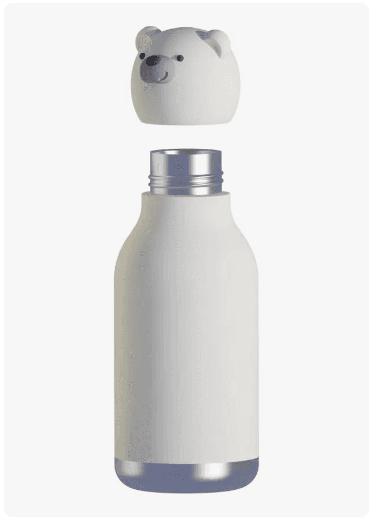 Botella Termica Asobu - Oso Polar | Bestie Con Bombilla 460ml