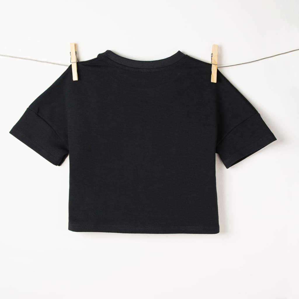 REMERA OVER GABY NEGRA