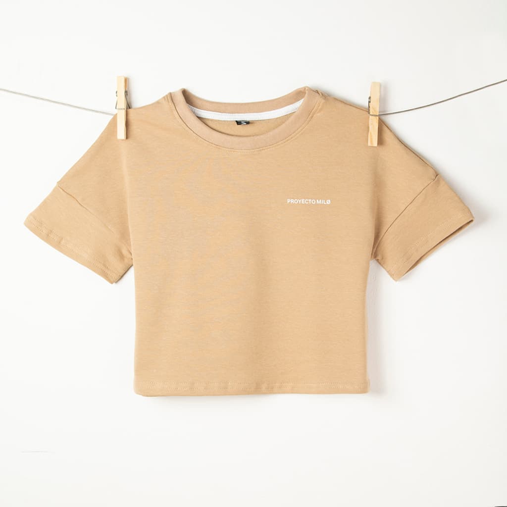 REMERA OVER GABY BEIGE