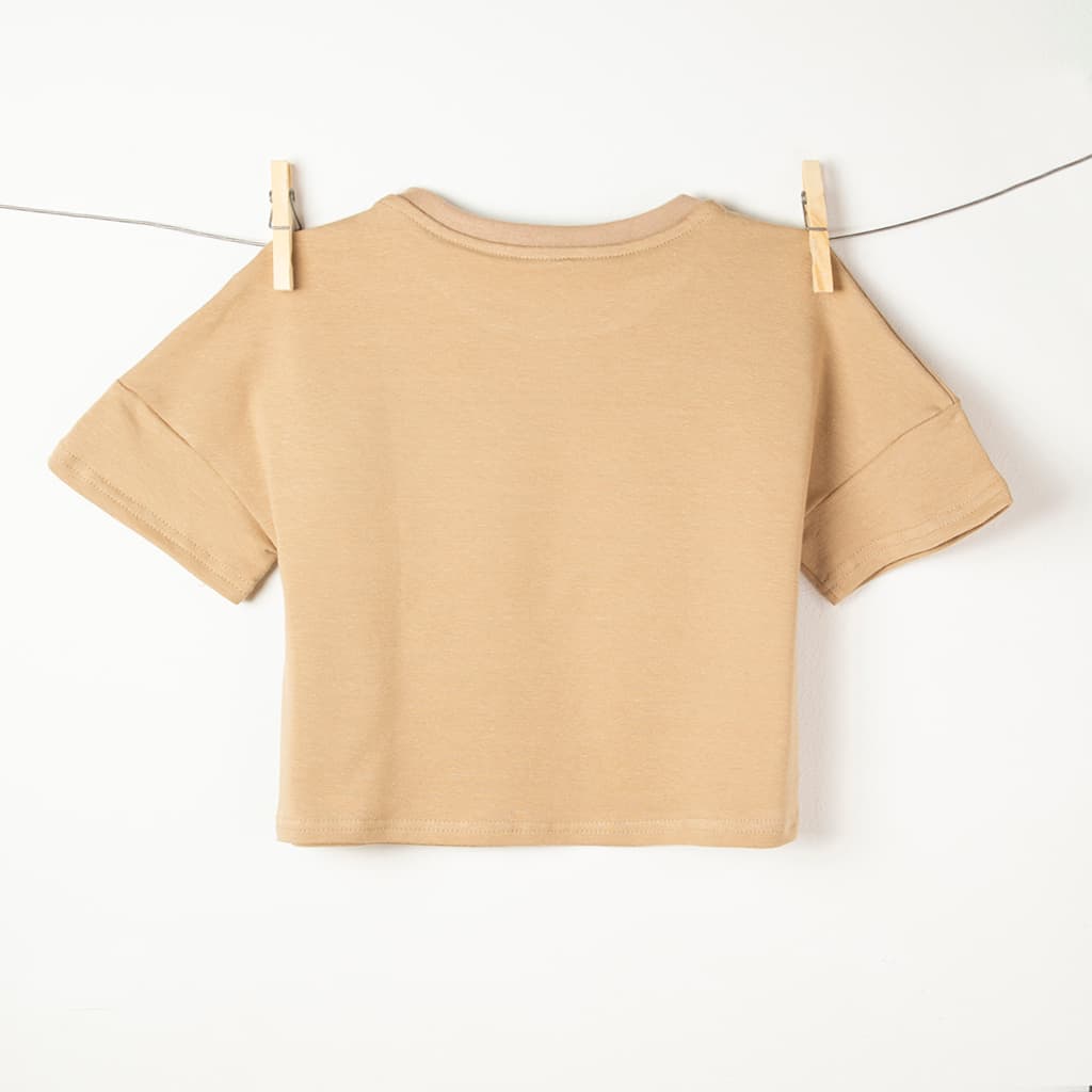 REMERA OVER GABY BEIGE